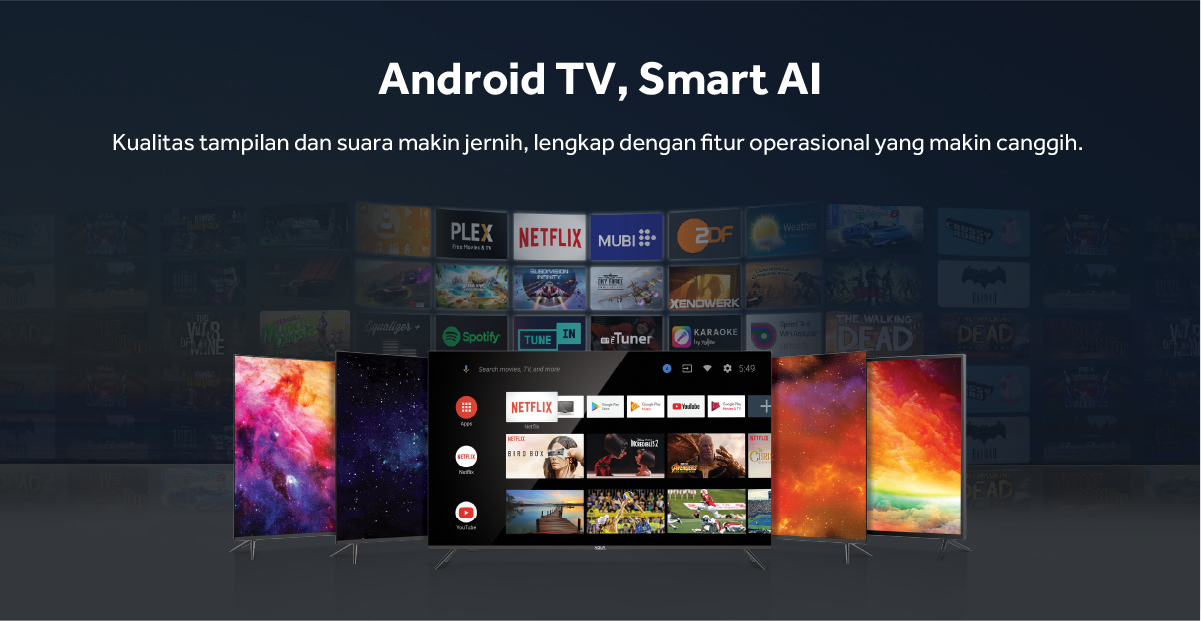 Smart TV AQUA Elektronik AQT43K701AF
